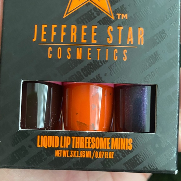 Mini Velour Liquid Lipstick Jeffree Star Halloween trio NIB - Picture 6 of 8